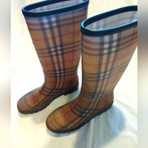 BURBERRY RAIN BOOTS